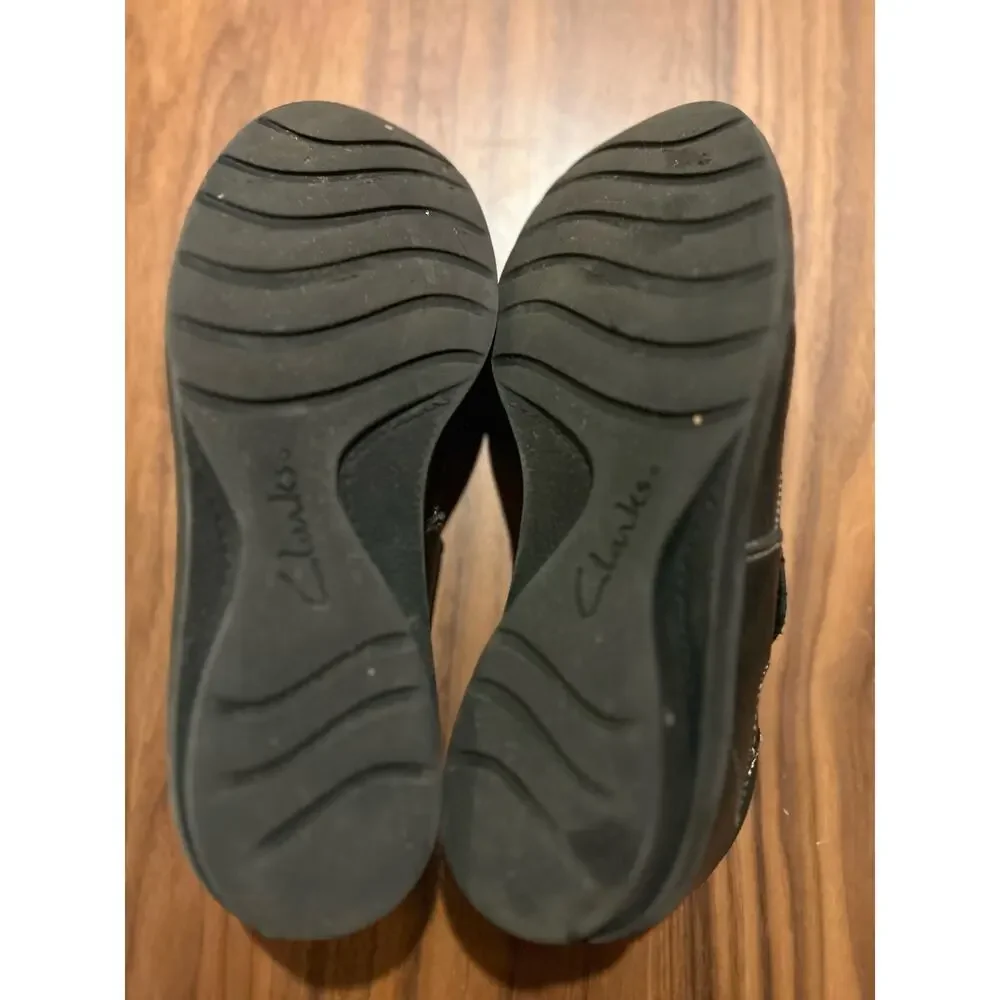 Clark’s Black Casual Loafer Shoe, Women’s SZ 9
